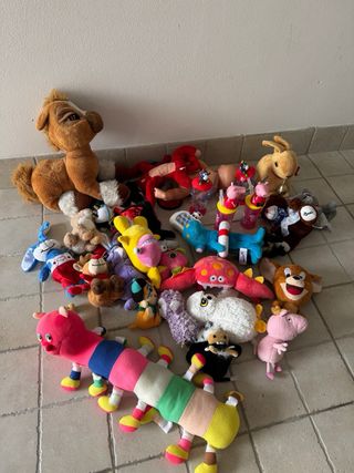 Lotto di peluche assortiti