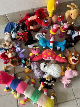Lotto di peluche assortiti
