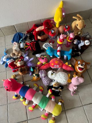 Lotto di peluche assortiti