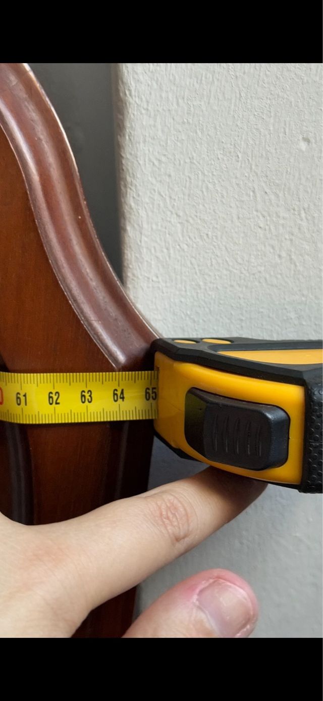 Espejo de madera vintage