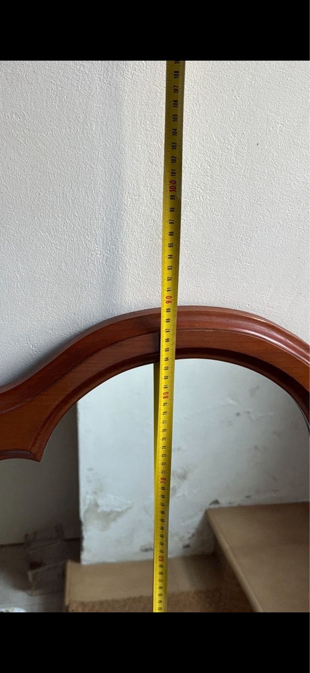 Espejo de madera vintage