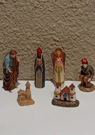 Figuras artesanales de Belen