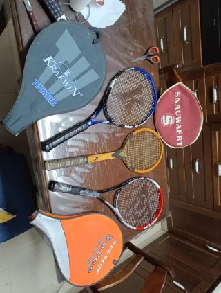 Lote 3 raquetas tenis
