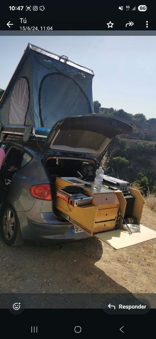 Tienda de techo y camperización Seat Altea