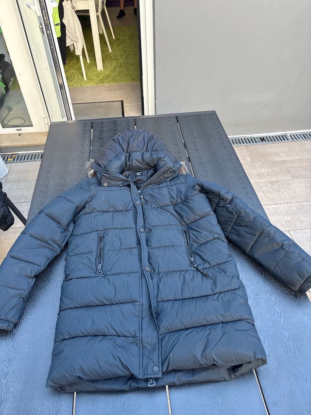 Chaqueta acolchada negra