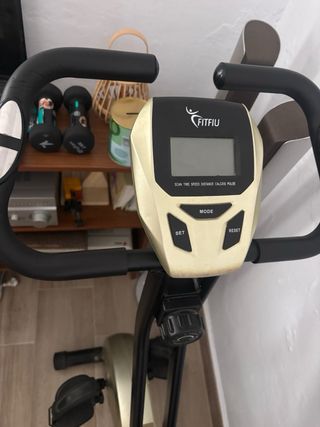 Bicicleta estática plegable