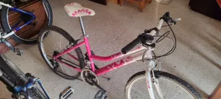 Bicicleta Montaña Niña Rosa