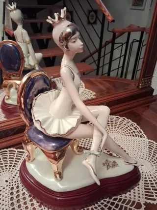 Figura Bailarina Cerámica Calidad