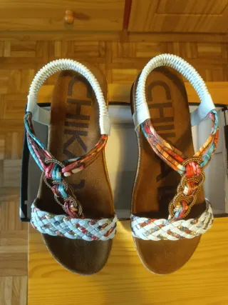 Sandalias Chika10 Talla 37 Multicolor