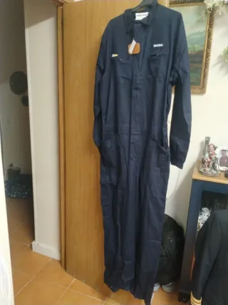 Mono de trabajo azul son dos 