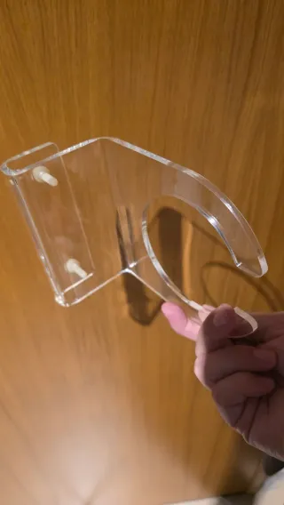 Suporte Acrílico Filtro Meia Aquário