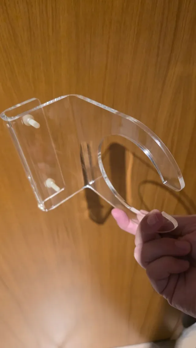 Suporte Acrílico Filtro Meia Aquário