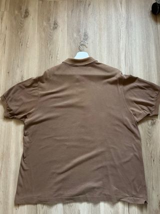 Polo marrón vintage Lacoste (talla XXL)