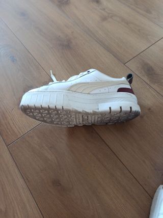 Zapatillas Puma Mujer Blancas y Moradas