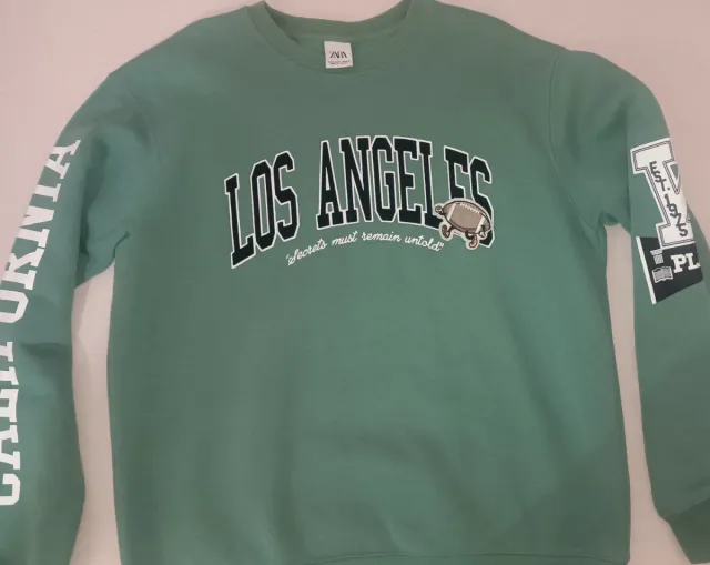 Sudadera Zara Los Angeles California