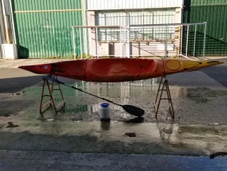 Kayak de travesía rotomod disco