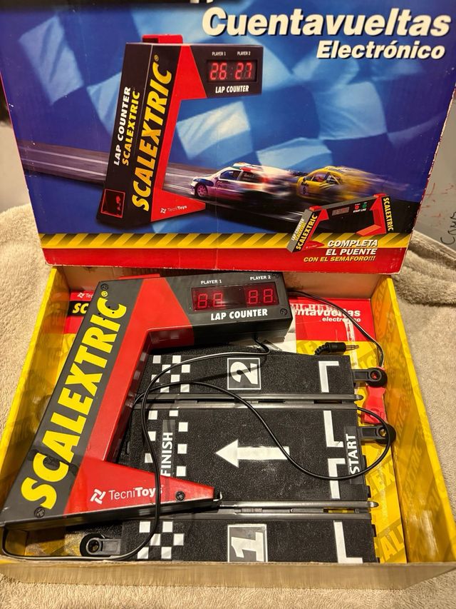 Scalextric Cuenta Vueltas Electrónico TecniToys