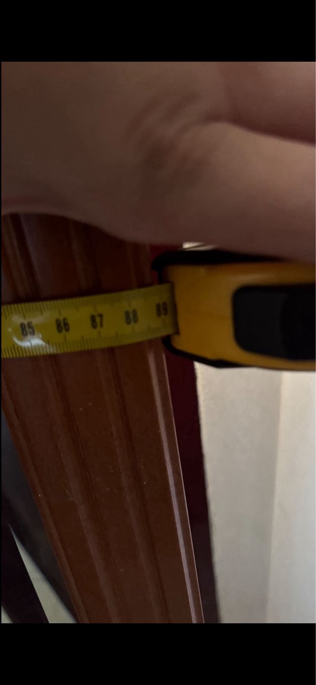 Espejo Grande Madera Vintage