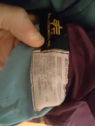 Chaqueta Bomber Alpha Industries