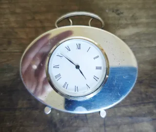 Orologio da tavolo Argento 925 Design Firenze