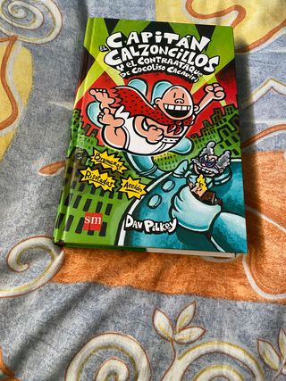 Libro colección El capitán Calzoncillos