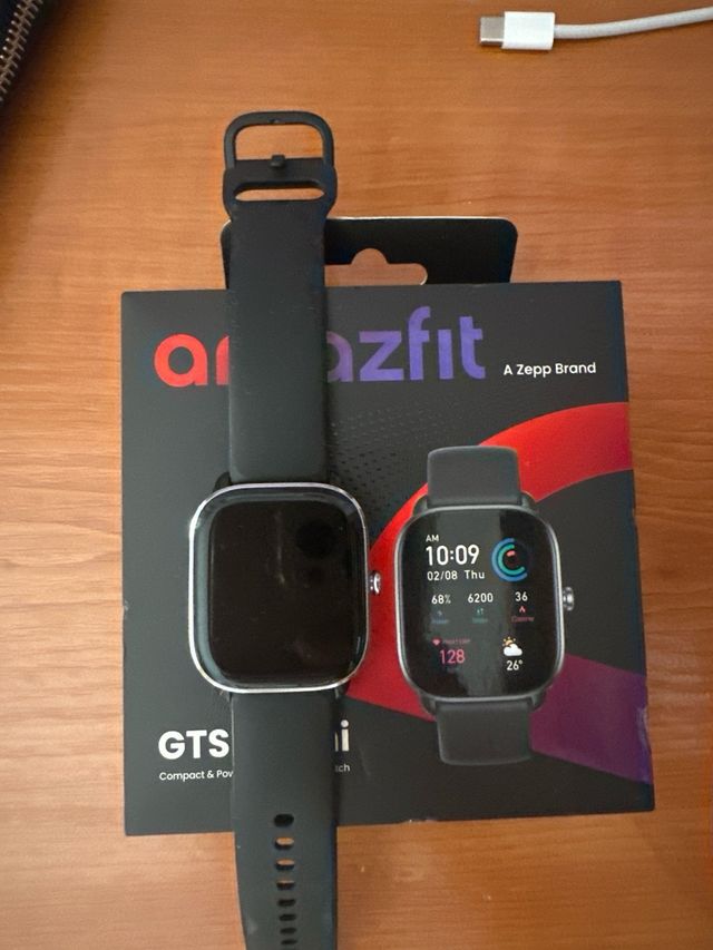 Amazfit GTS 4 Mini Smartwatch Negro