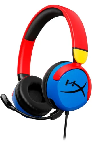 Mini Auriculares Gaming Azul/Rojo NUEVOS