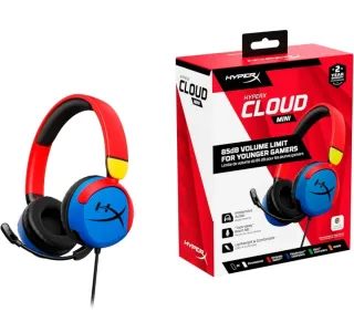 Mini Auriculares Gaming Azul/Rojo NUEVOS