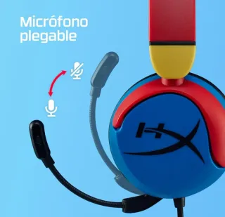 Mini Auriculares Gaming Azul/Rojo NUEVOS