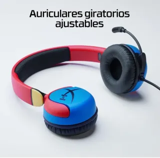Mini Auriculares Gaming Azul/Rojo NUEVOS