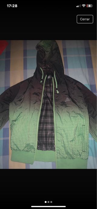 Chaqueta Adidas Hombre Verde