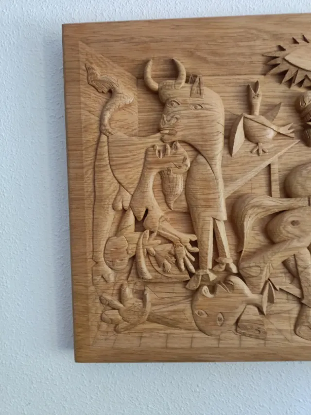 Guernica Picasso Madera 100x49x4 cm