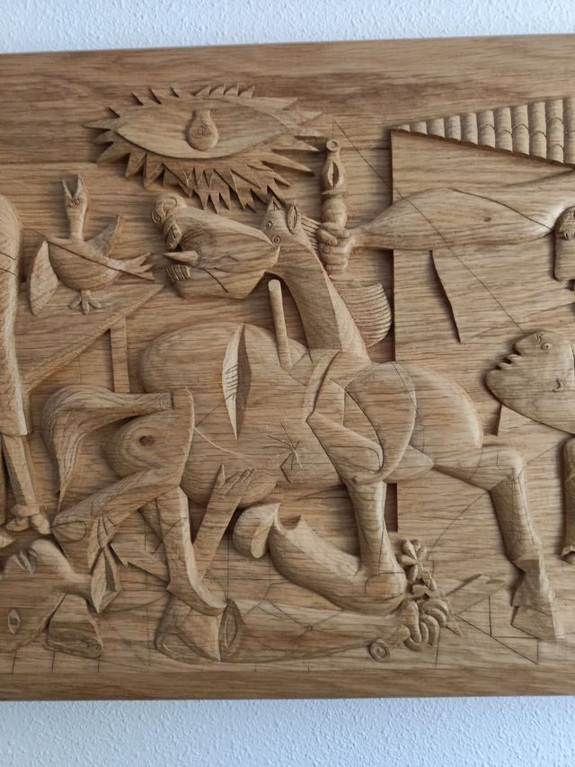 Guernica Picasso Madera 100x49x4 cm