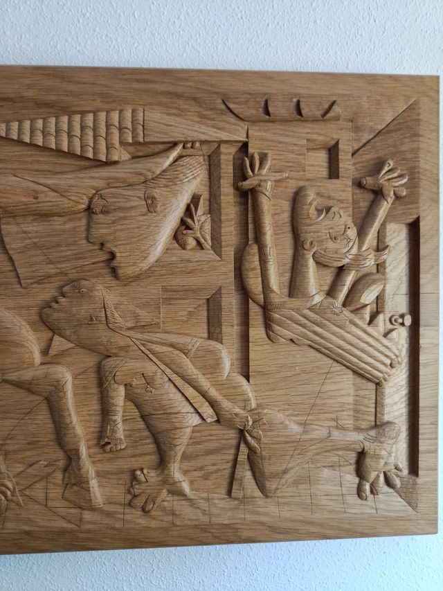Guernica Picasso Madera 100x49x4 cm