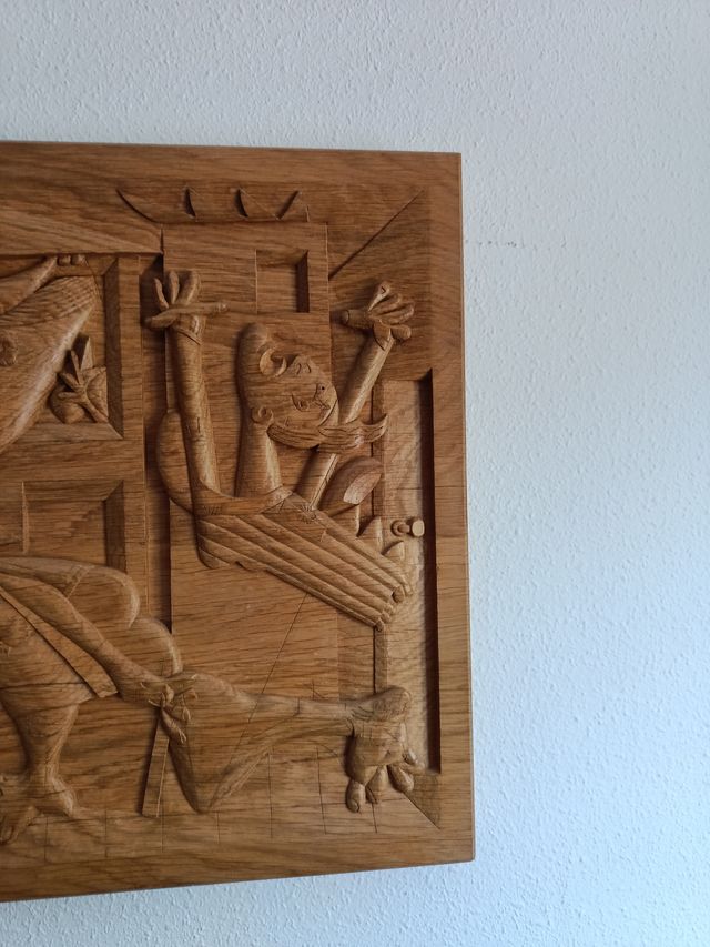 Guernica Picasso Madera 100x49x4 cm