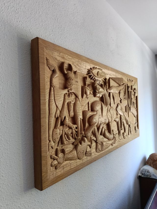 Guernica Picasso Madera 100x49x4 cm