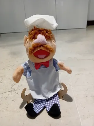 Marionetta Cuoco Svedese Muppet Show Albert Hejin