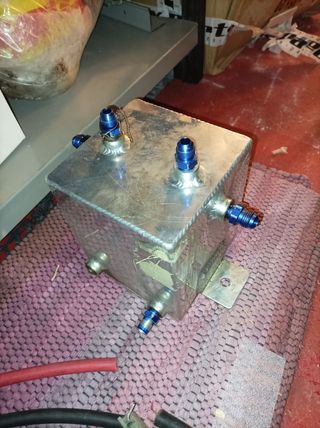 Serbatoio benzina alluminio 3/4 litri