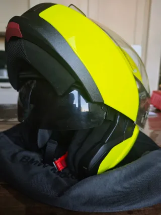 Casco BMW Motorrad System 6 Evo Fluor Yellow GS 54