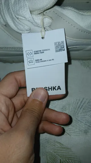 Zapatillas Bershka Blancas Nuevas