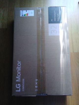Monitor LG 32MN500M Negro