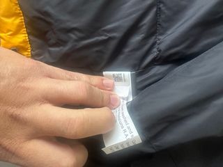 Chaleco The North Face Negro y Amarillo