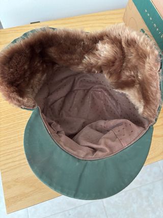 Gorra de invierno verde