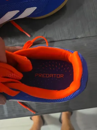 Zapatillas Adidas Predator Fútbol Sala Azul/Naranj