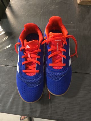Zapatillas Adidas Predator Fútbol Sala Azul/Naranj