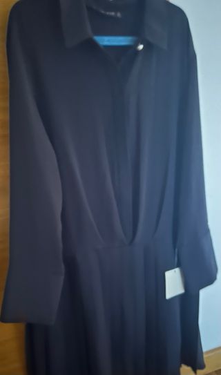 Vestido Zara Negro Talla S