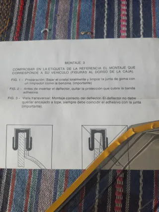 Deflectores Peugeot 605
