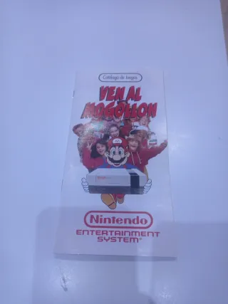 Folleto Catálogo Juegos Nintendo NES .....