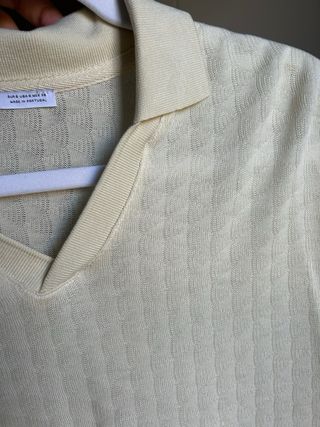 Polo beige – Zara (Talla S)