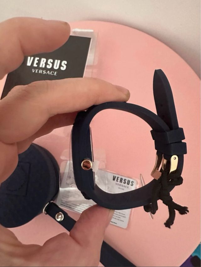 Reloj Versus Versace Azul y Dorado